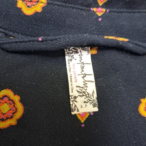 FREE People Intimately Medallion Print Button down shirt - Picture 9 of 12